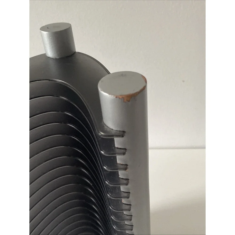 Vintage Y2K - 20 CD Stackable Tower Rack CD Holder Organizer Retro Gray